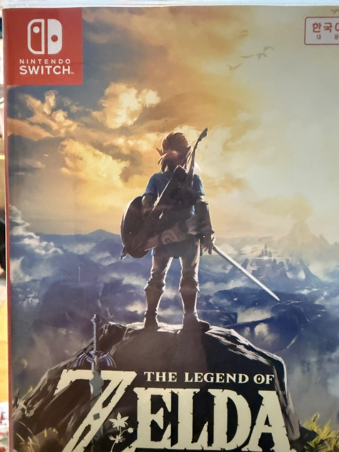 젤다의 전설: 야생의 숨결 스위치 게임팩 젤다 야숨