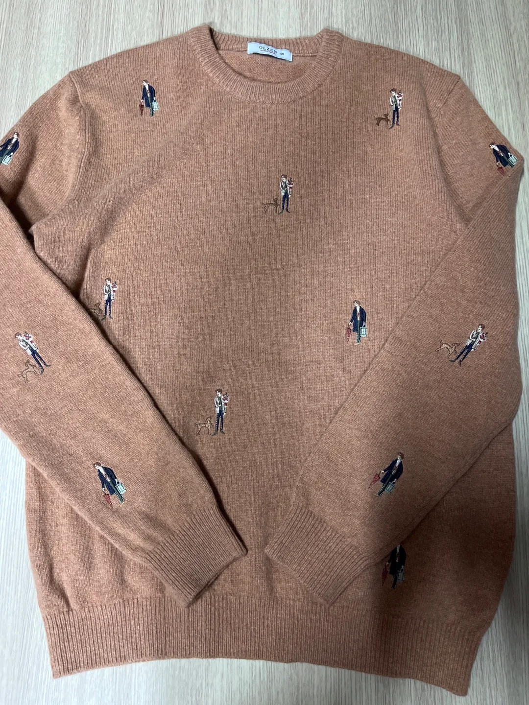 (남자) 올젠 남자 니트 사이즈 100