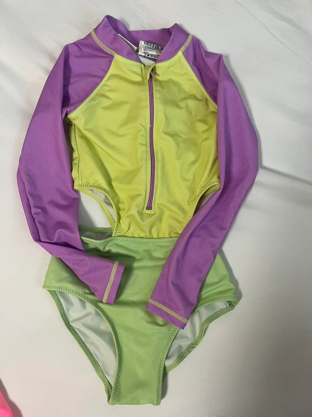 자라 여아 래쉬가드 6-7세 (120cm)