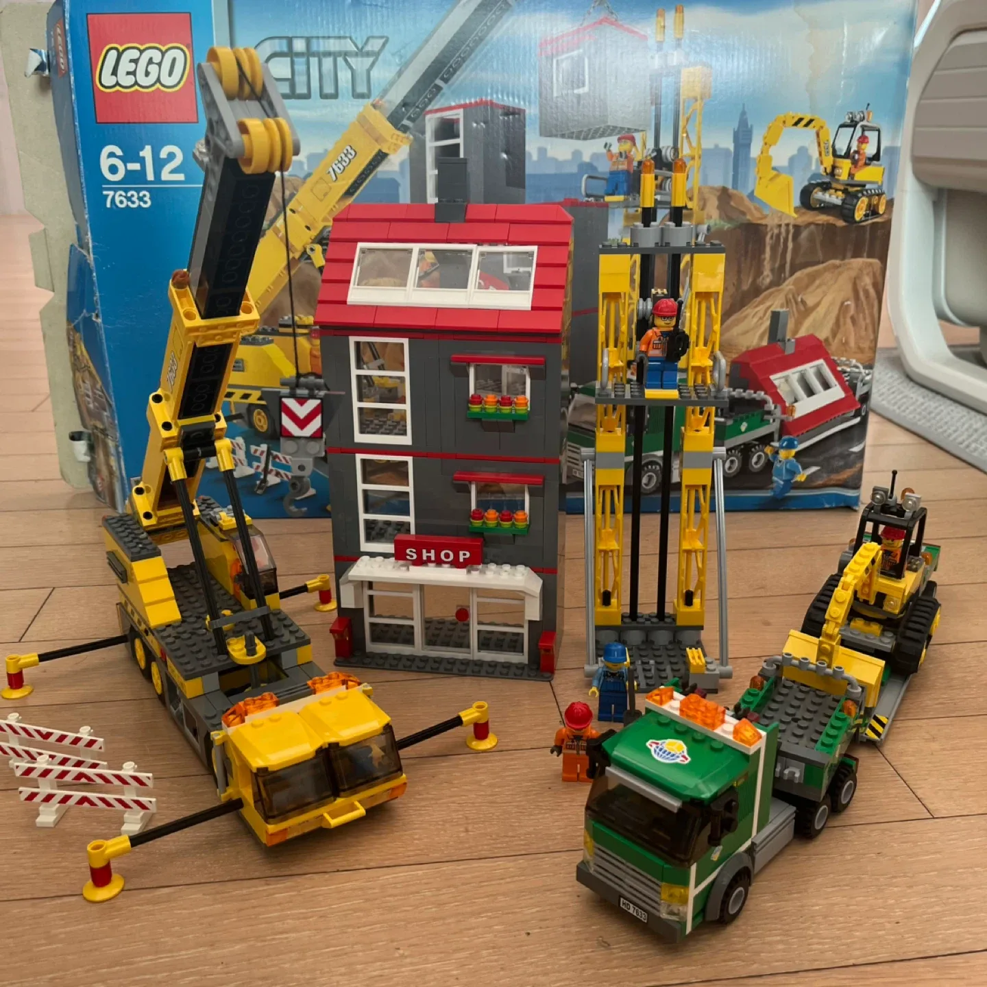 레고 시티 7633 건설 현장 중고