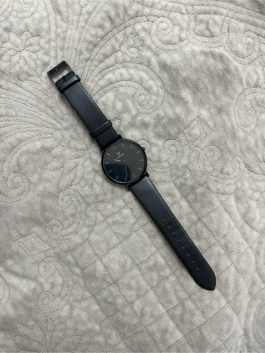 TORSO 토르소 가죽 시계 블랙