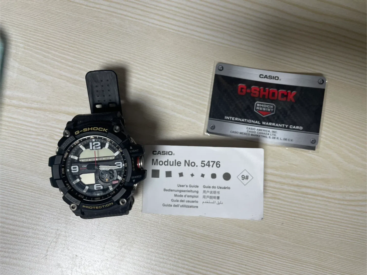 지샥 GG-1000(5476) 중고 거래