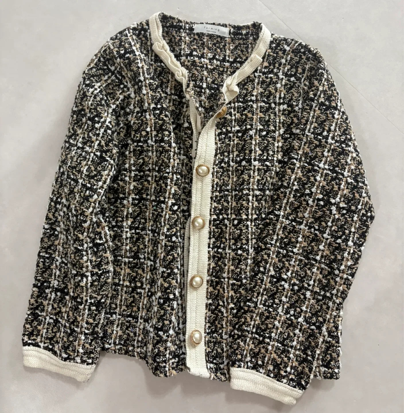 트위드자켓 프리사이즈