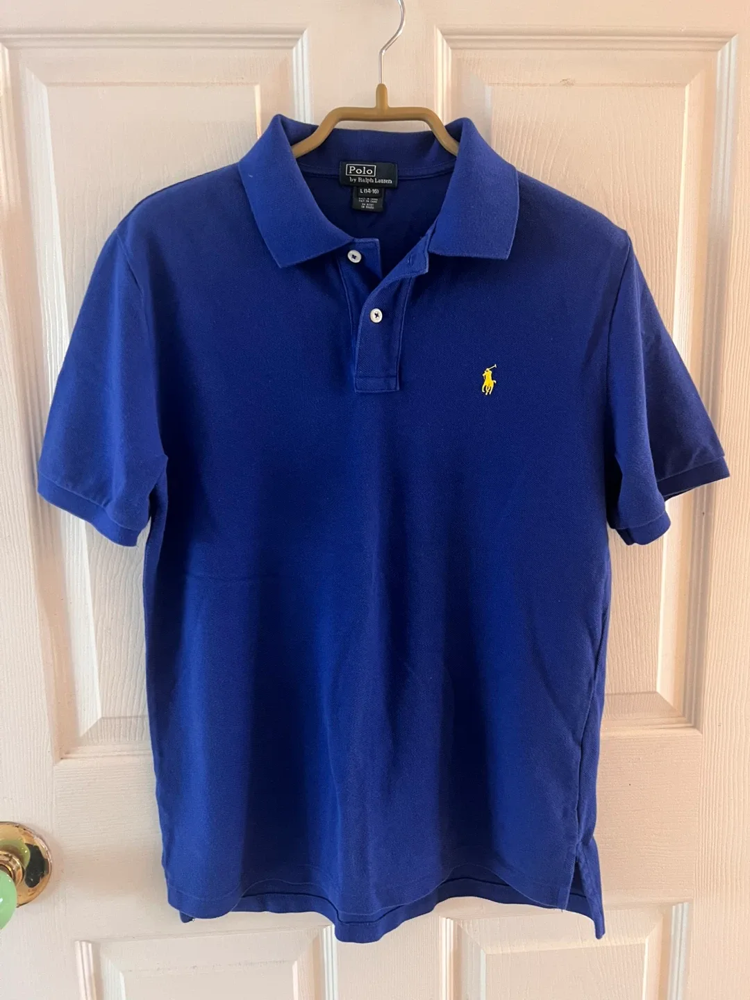 폴로 랄프로렌  로얄블루 폴로티셔츠