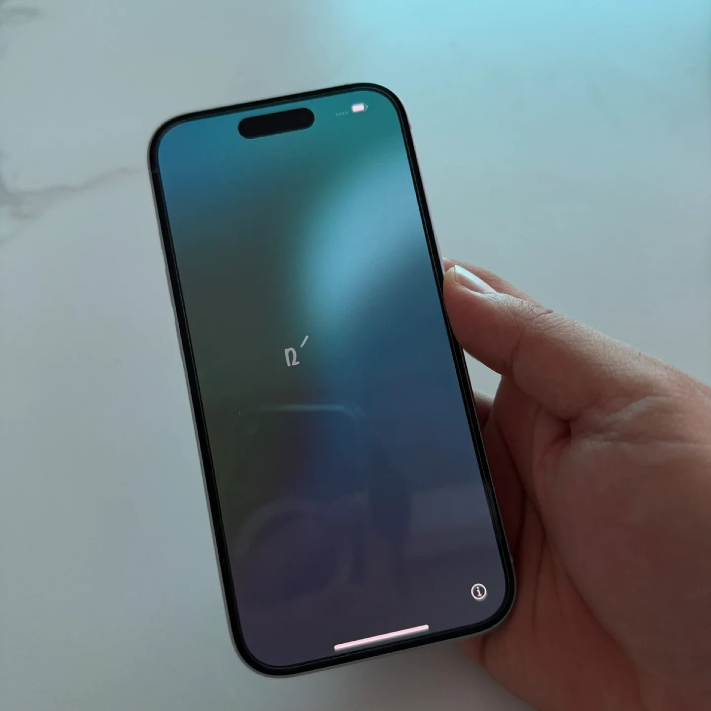 아이폰15 블루 2568GB