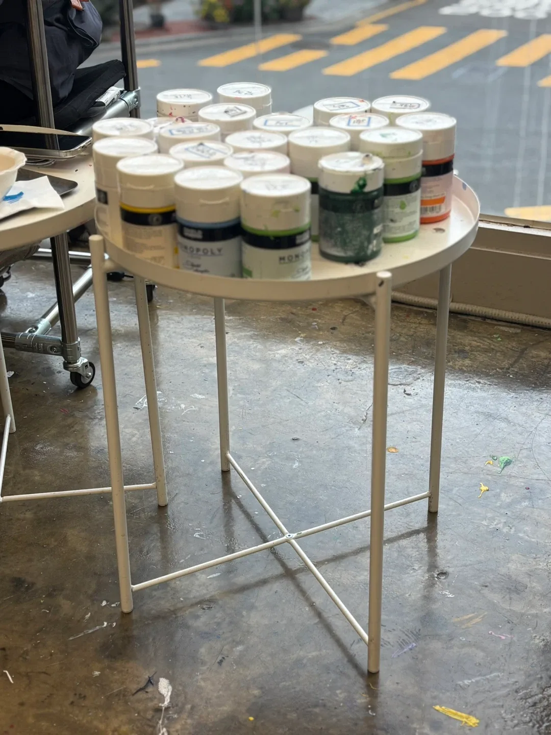 이케아 글라돔 테이블 새상품2개 중고2개