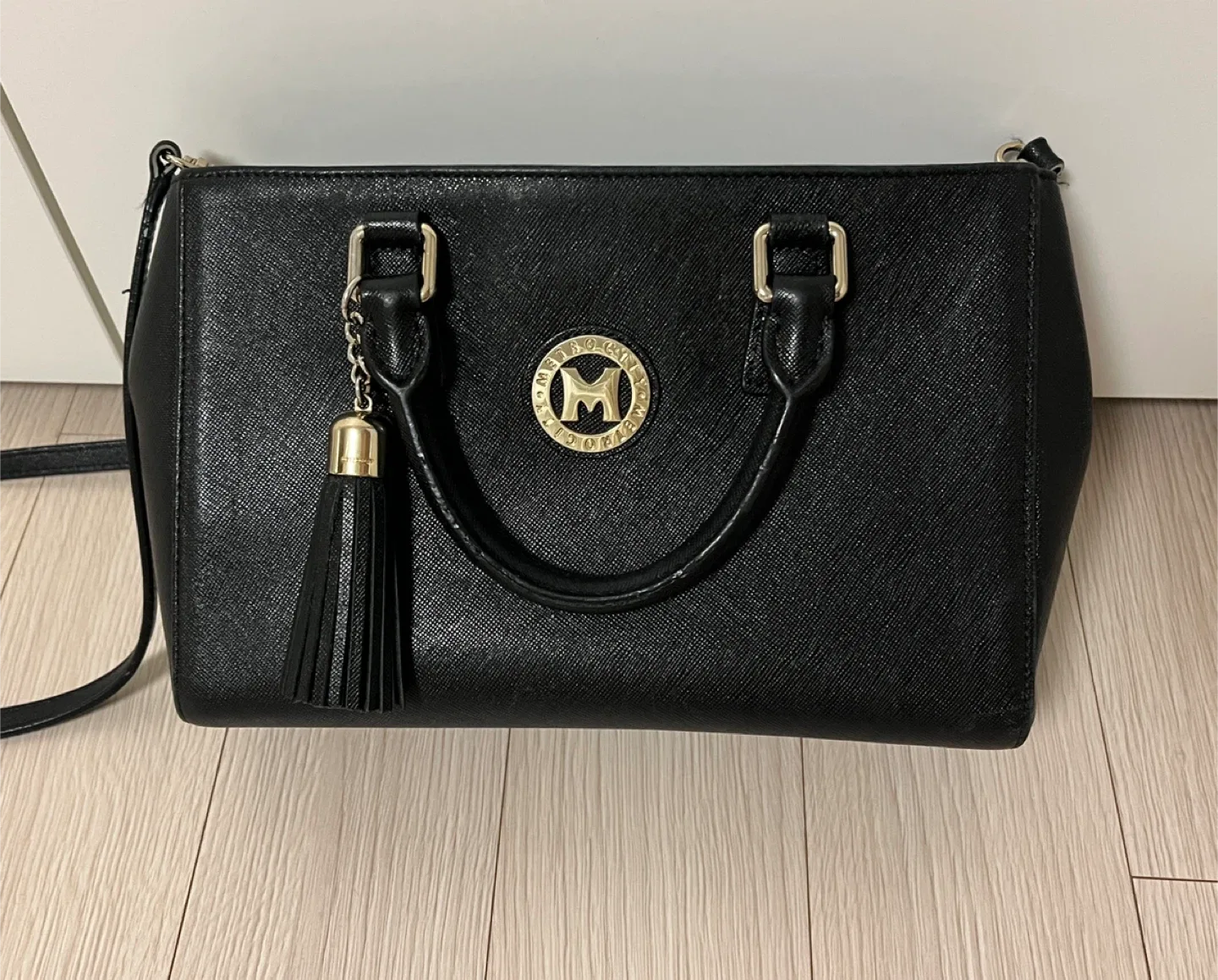 메트로시티 토트백 / 사용감 있음