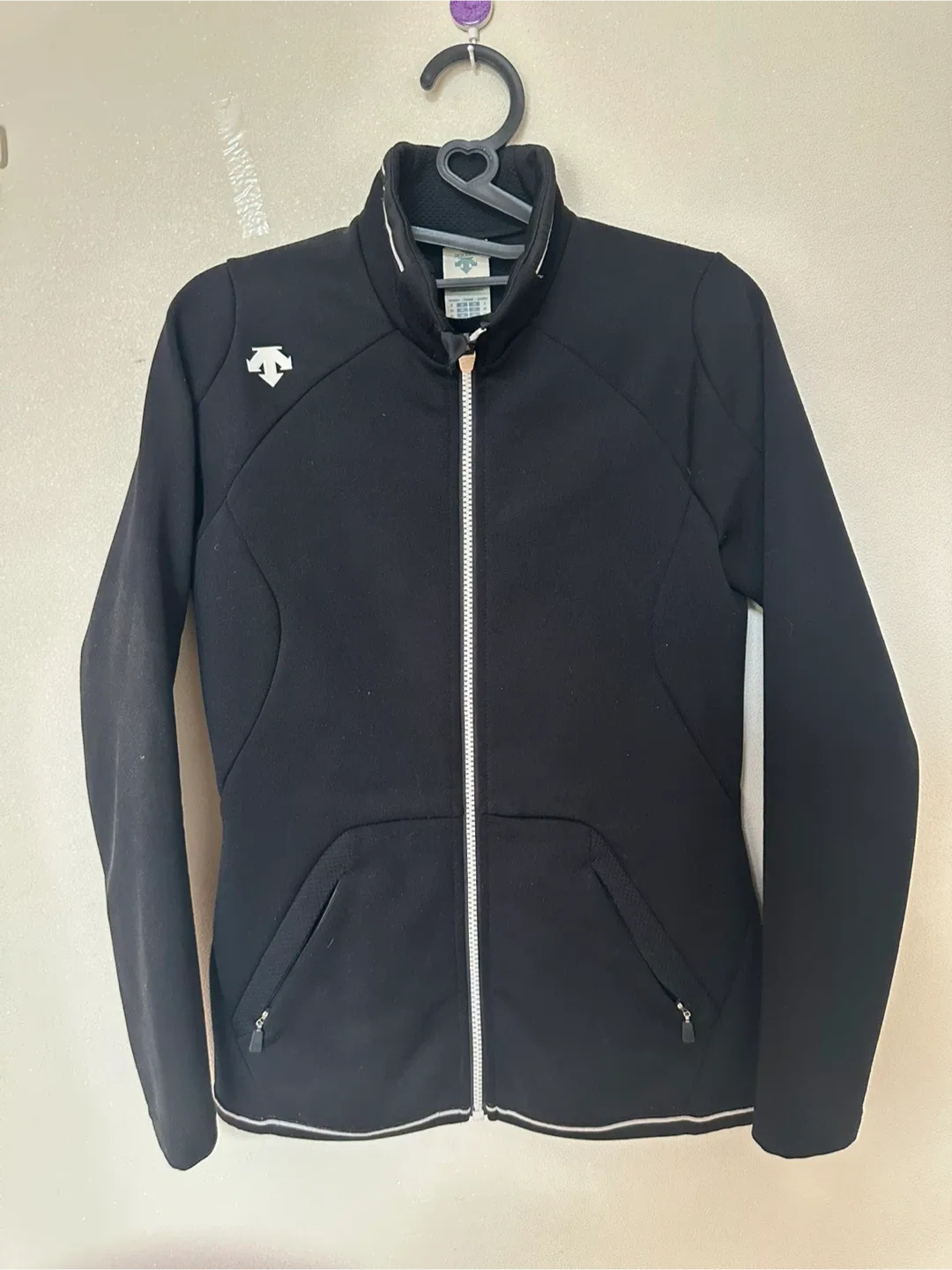 데상트 블랙 여성 자켓 S(85)