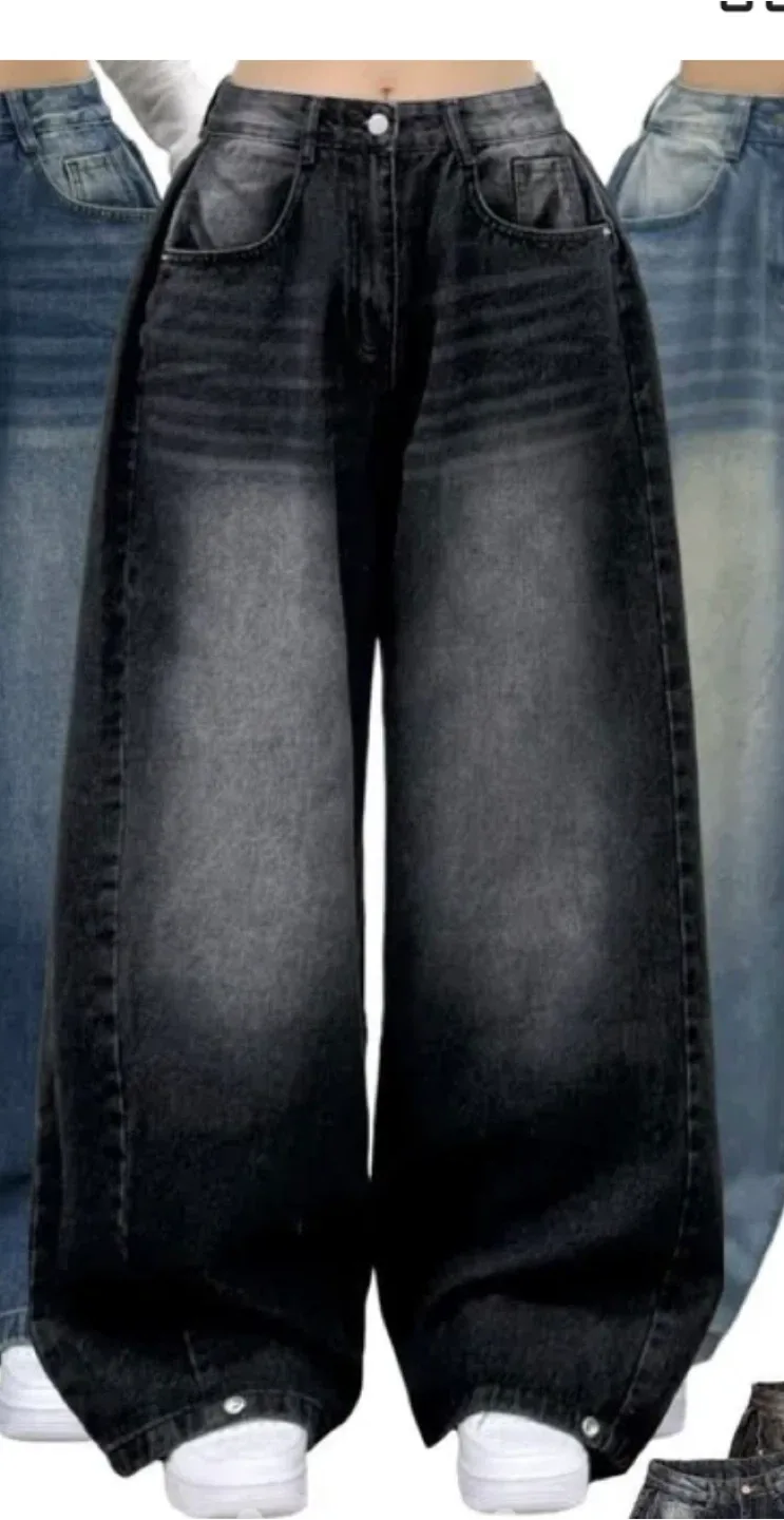 와이드 데님 팬츠