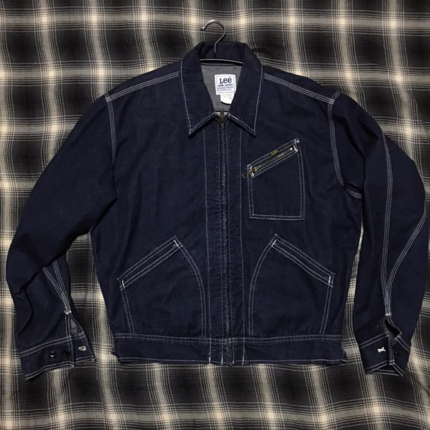 최종할인 80-90s Made Usa lee denim work jk 극미중고