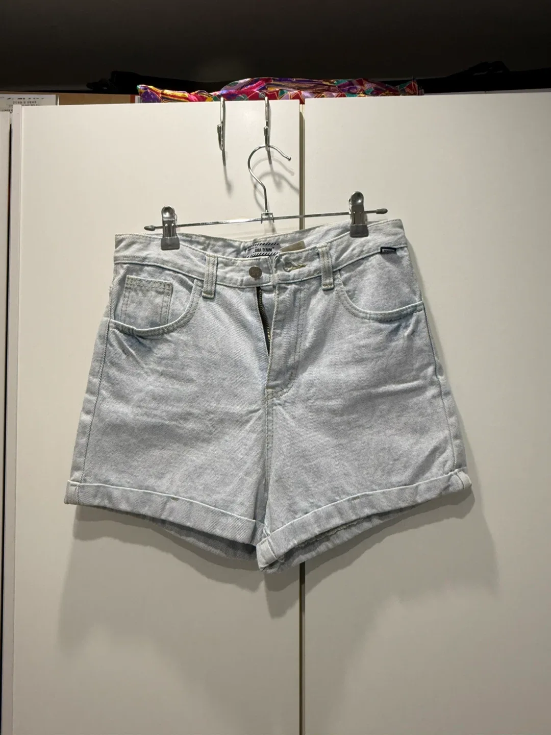 연청 하이웨스트 청바지