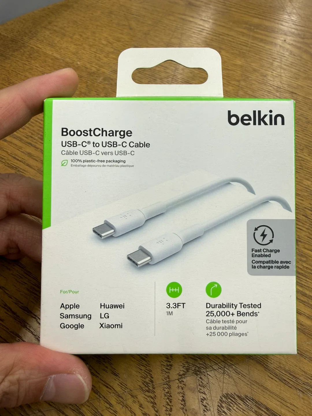 Belkin USB-C 케이블 (새 상품)