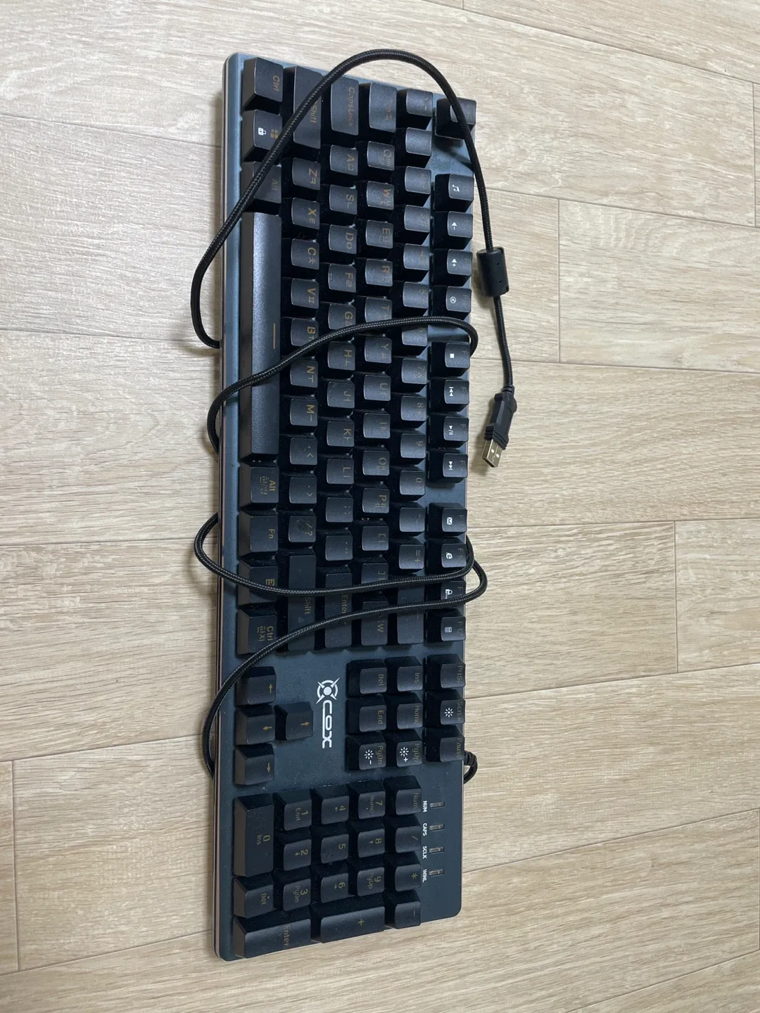 COX 기계식 키보드 블랙