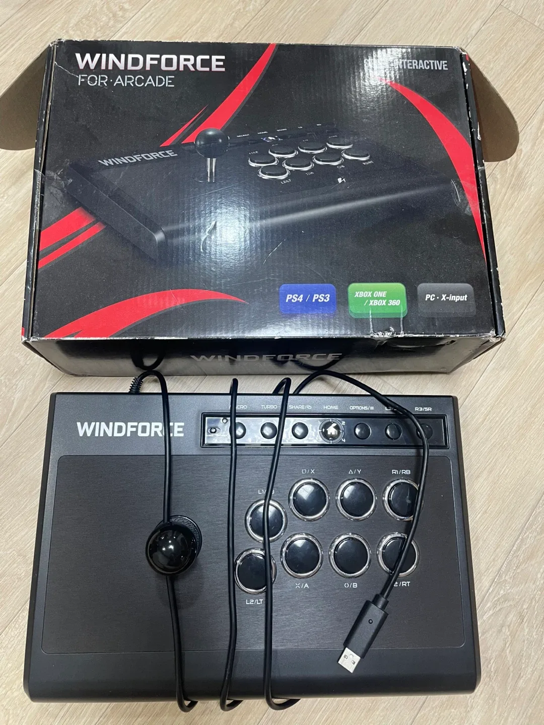 WIND FORCE 아케이드 스틱