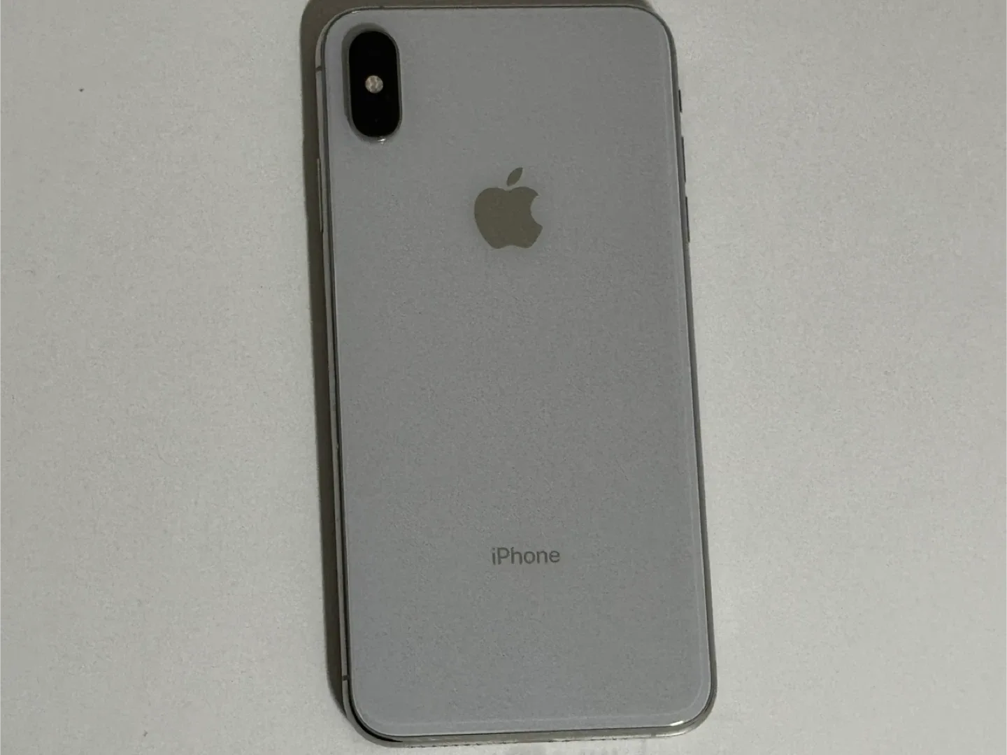 아이폰 XS max 실버 256GB