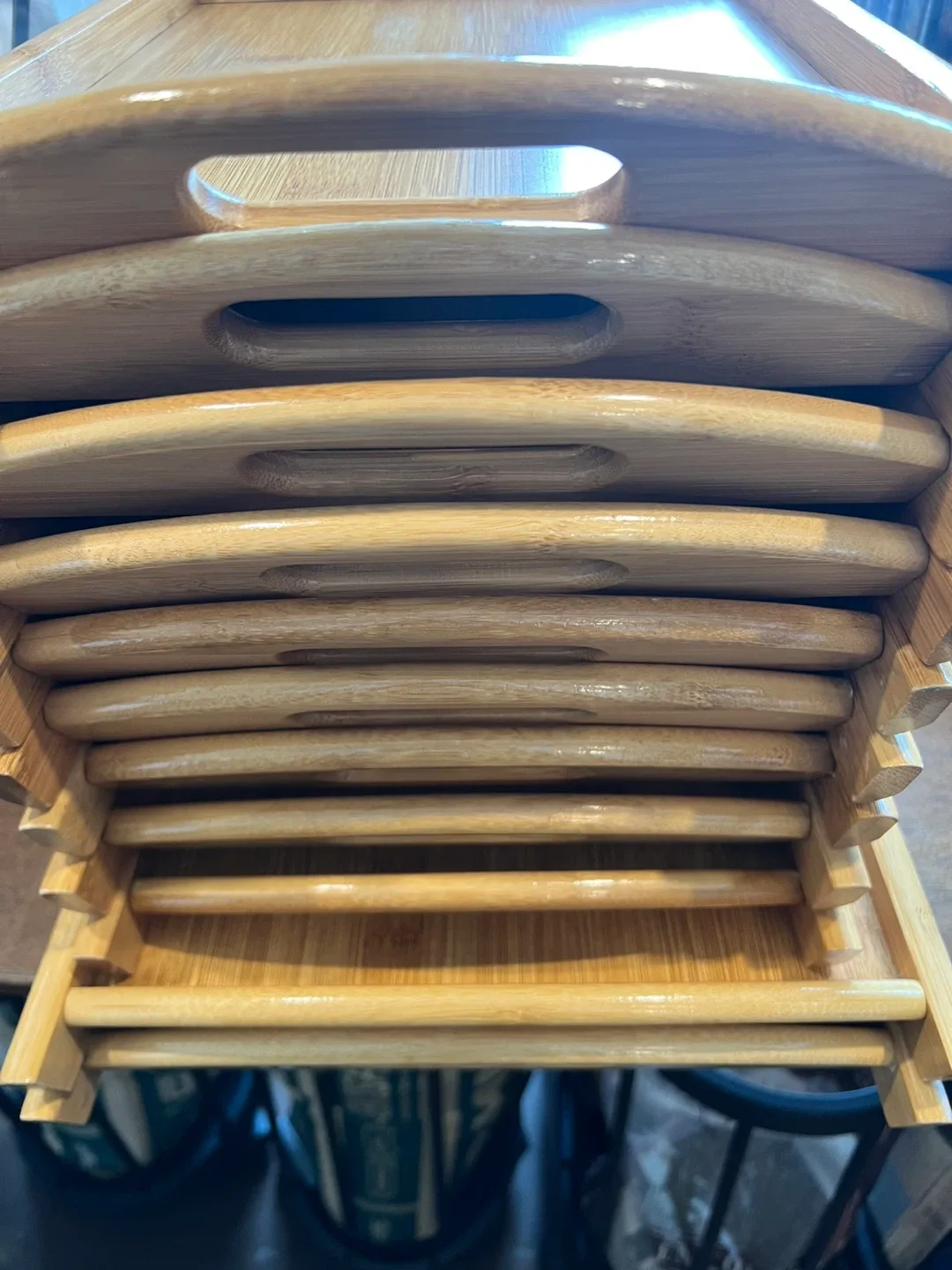 대나무 쟁반 트레이