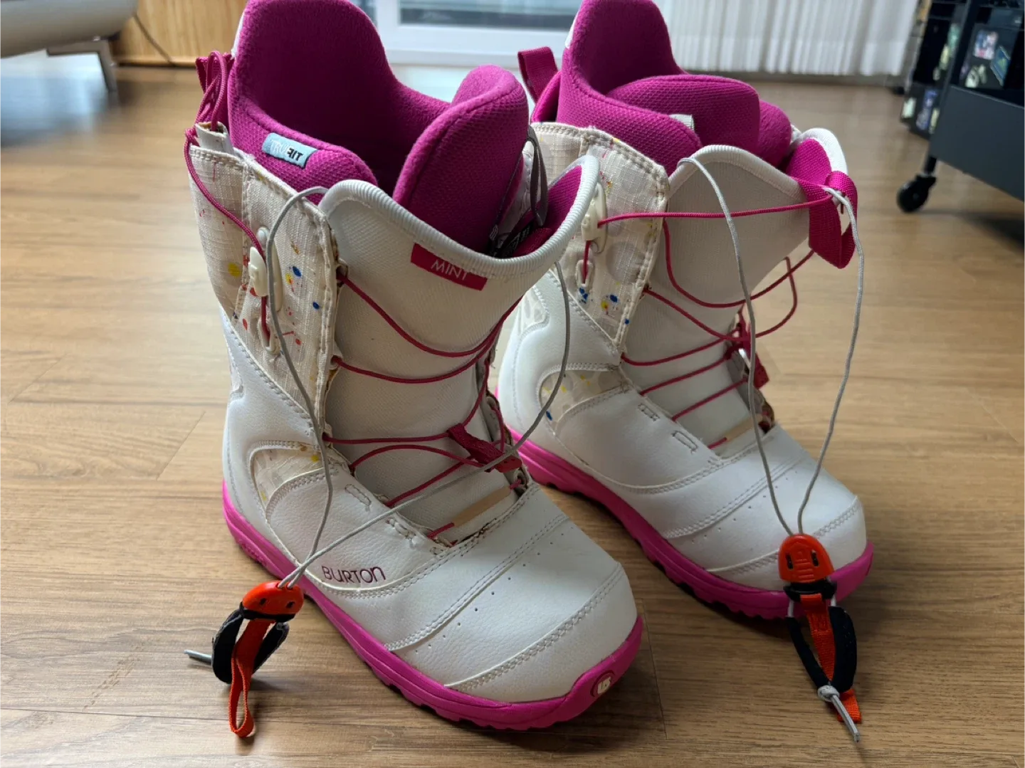 버튼 민트 여성용 스노우보드 부츠 235