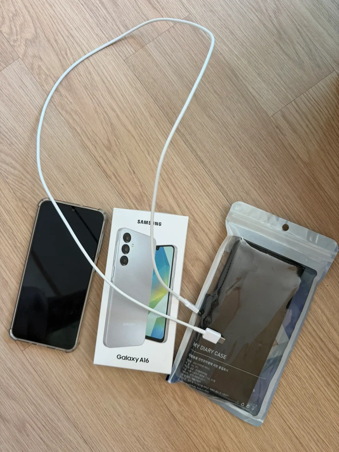 삼성 갤럭시 A16 그레이 중고폰 판매합니다