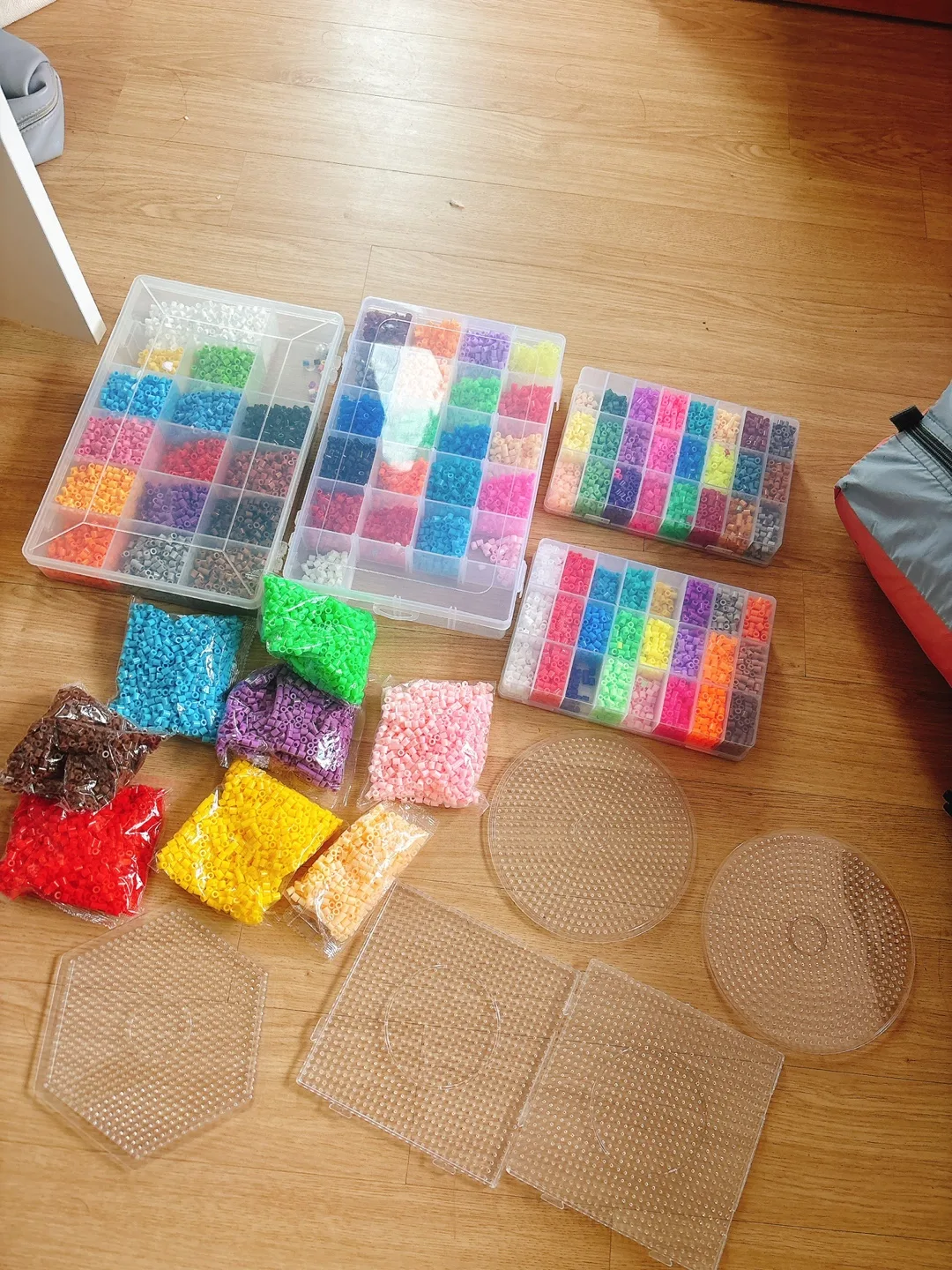 컬러 비즈 만들기 세트