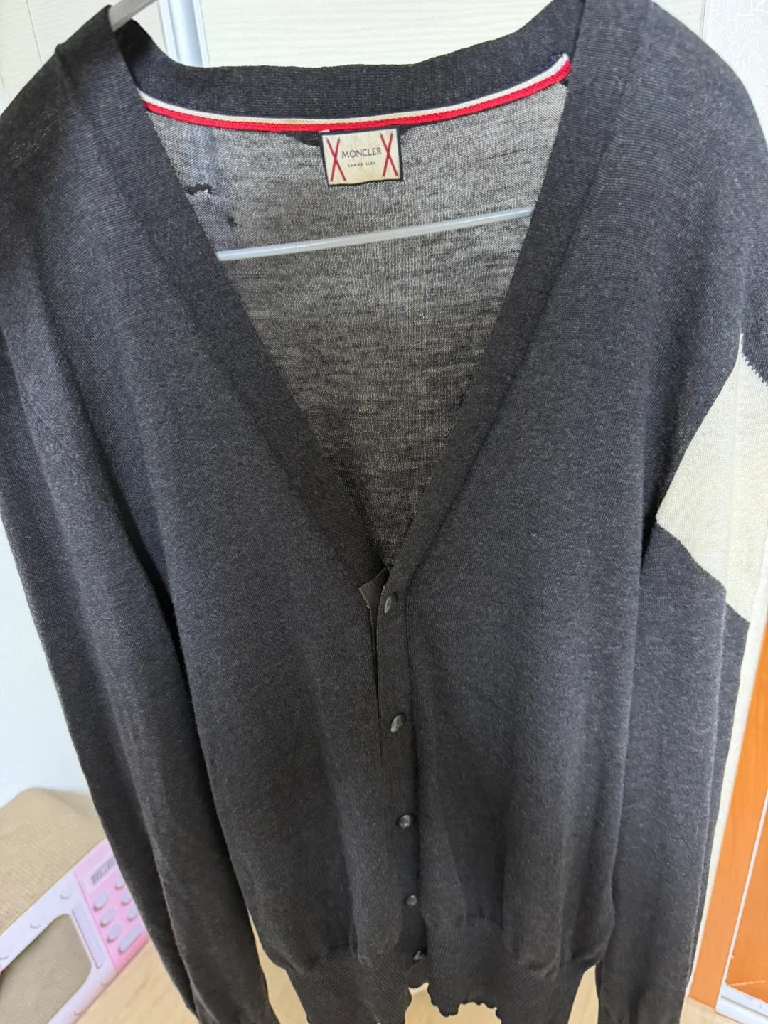 몽클레어 감마블루 가디건