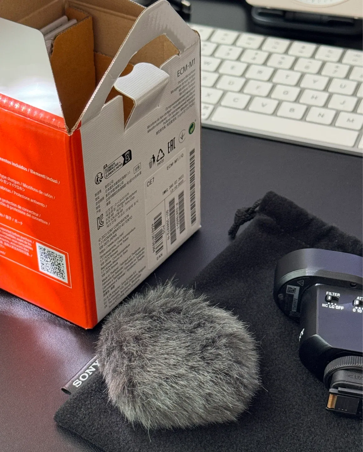 소니 ECM-M1 마이크