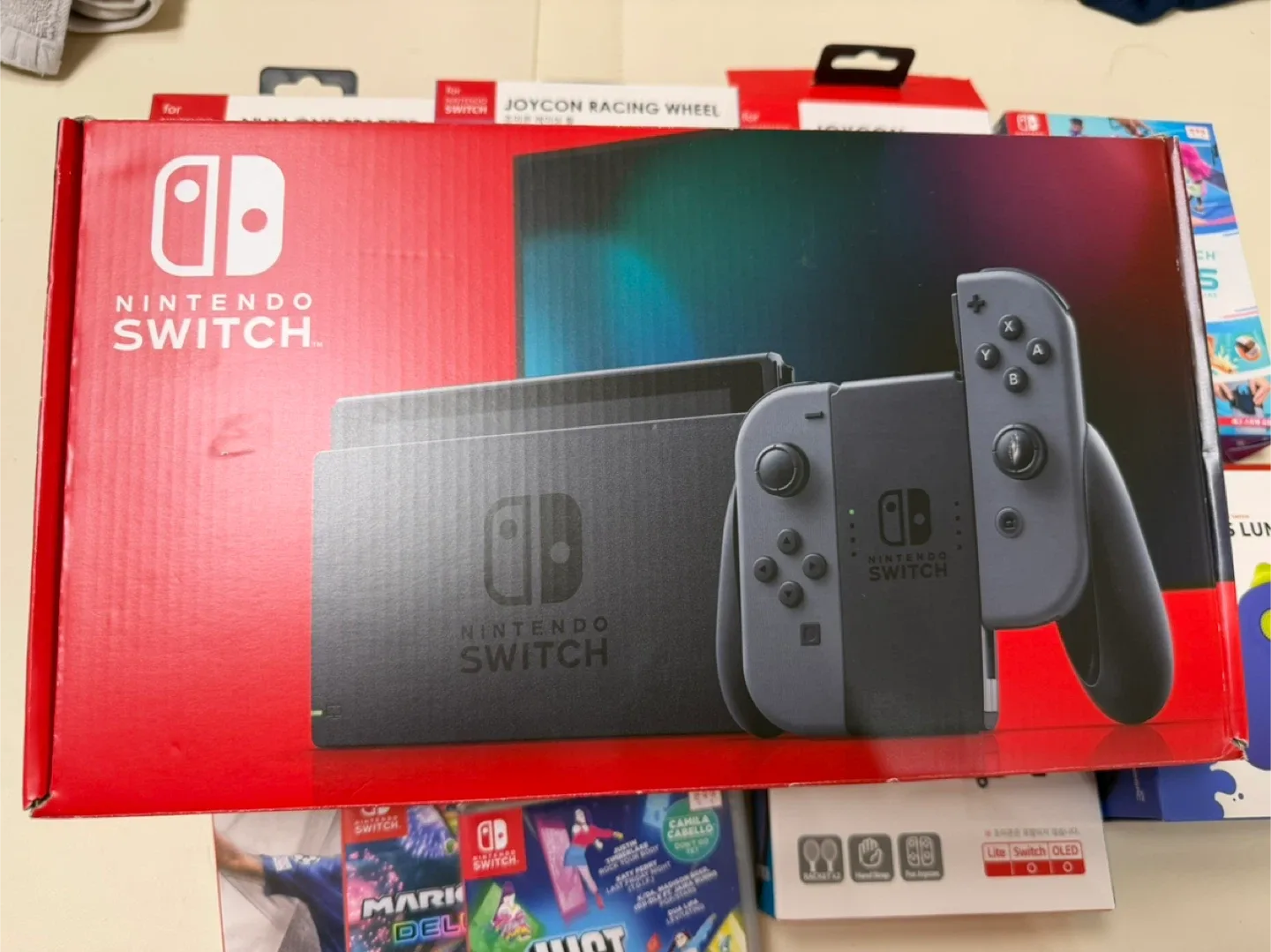 닌텐도 스위치와 용품 일괄