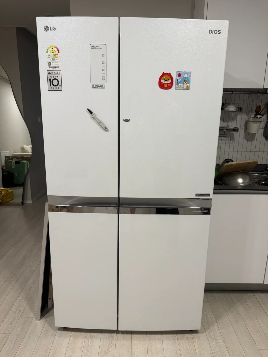 LG DIOS 냉장고 S835SW31 830L