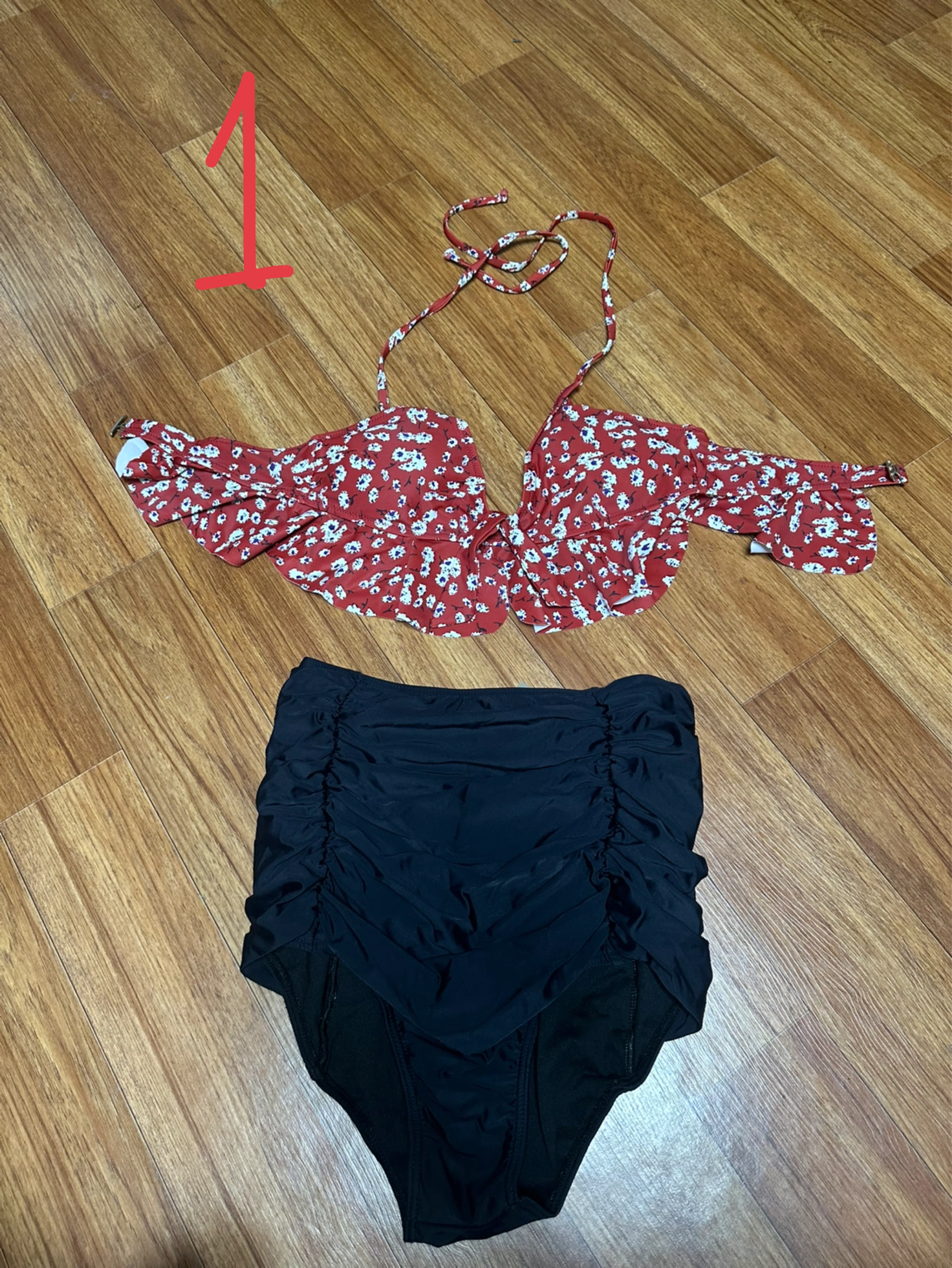 여성 비키니 투피스 ,모노비키니