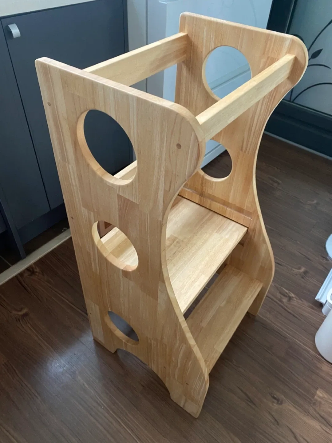 키다리쿡 원목 러닝타워