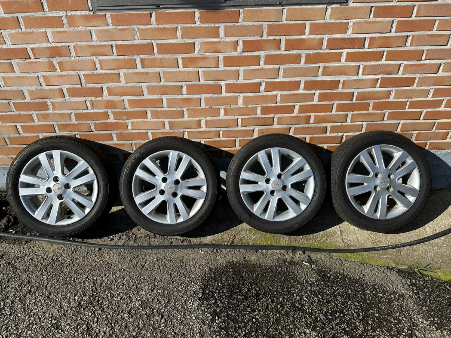 스파크 휠 타이어 165/65R15 4개