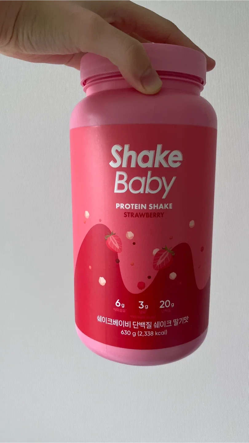 쉐이크베이비 단백질 쉐이크 딸기맛 630g 새상품