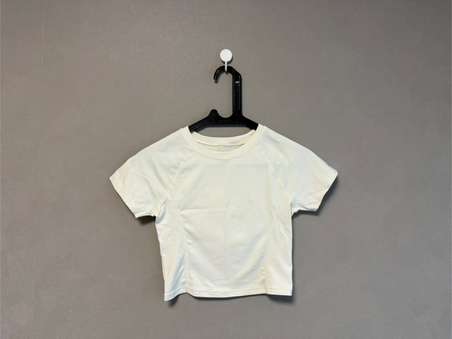 (중고) 안다르 크롭티_S_아이보리