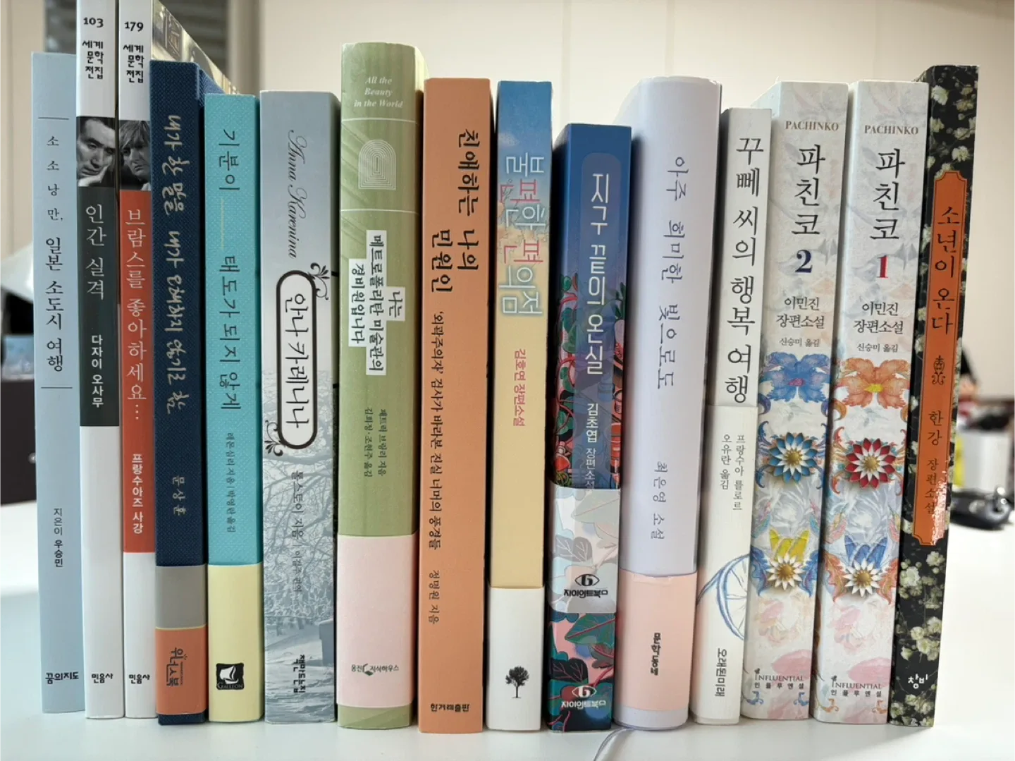 소설/에세이 중고 도서 14권 판매해요! 권당 5000원!