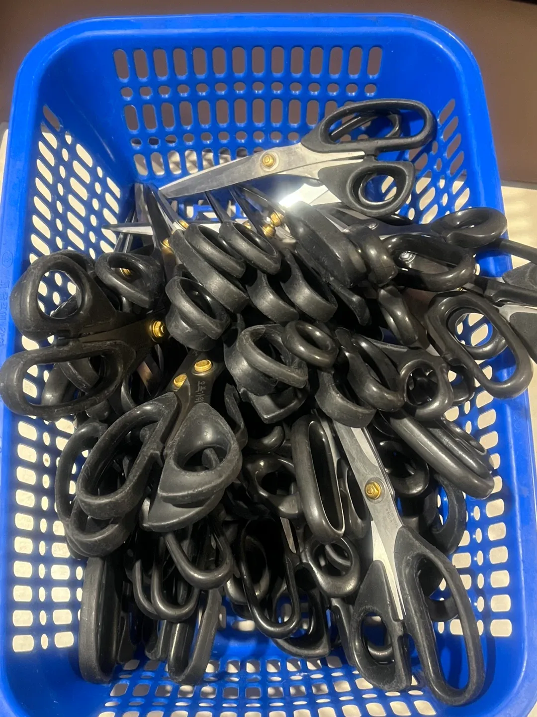 중고 고기가위 60개 묶음 판매합니다