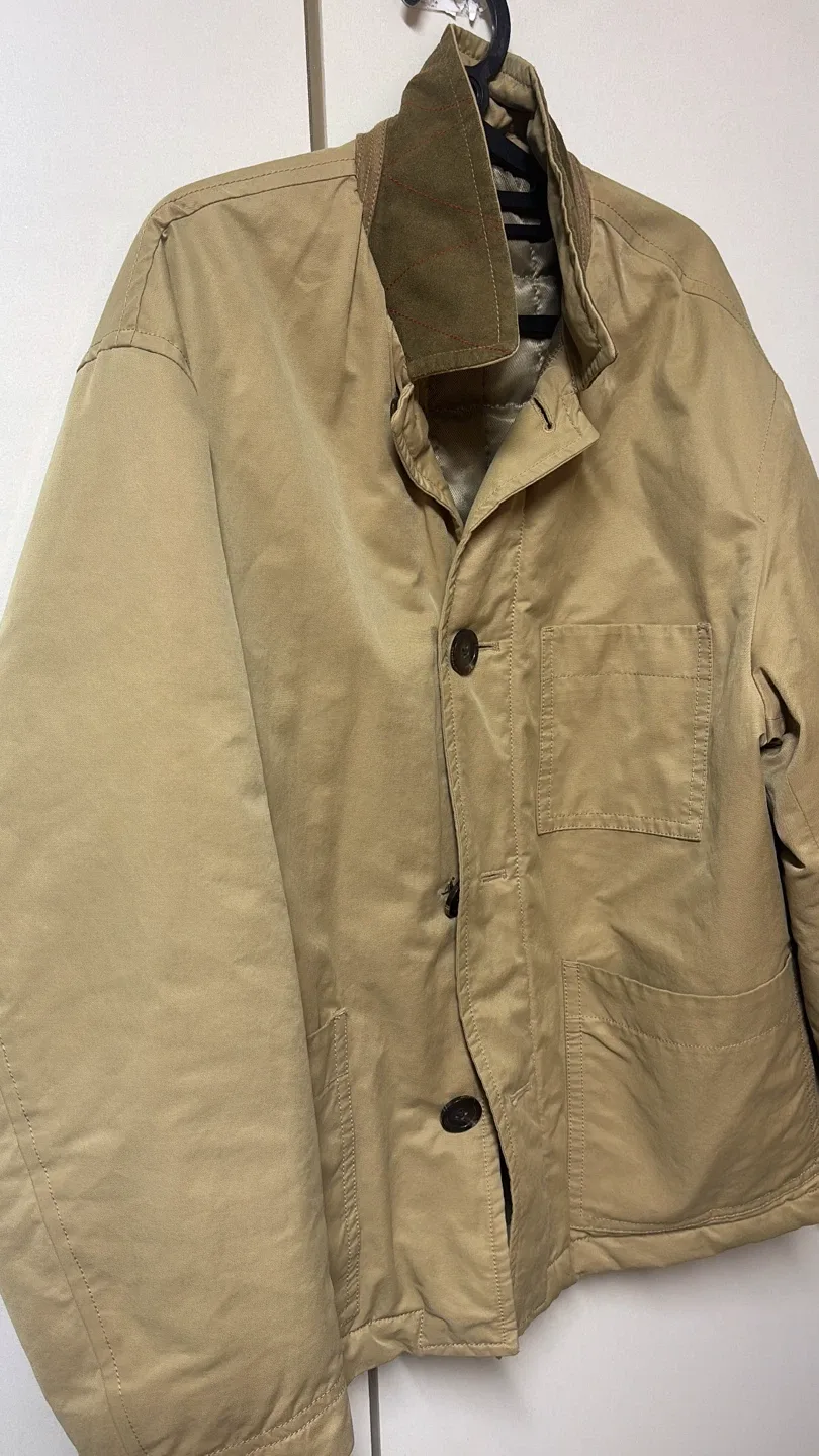 정품) 커스텀멜로우 남성 베이지 자켓 100