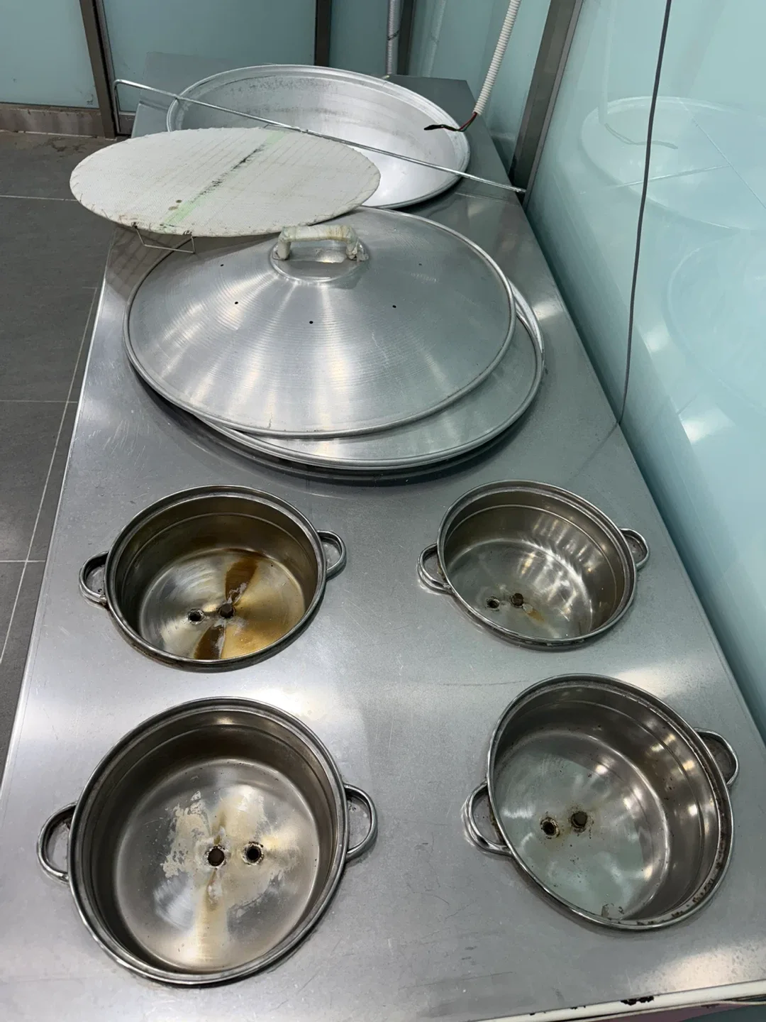 업소용 스텐 스팀찜기