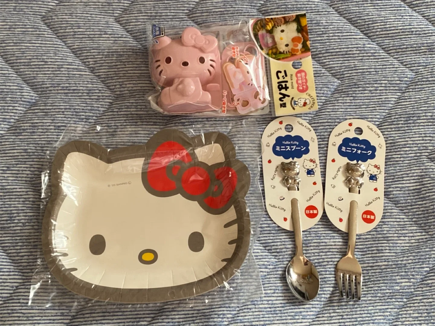 헬로 키티 식사 세트