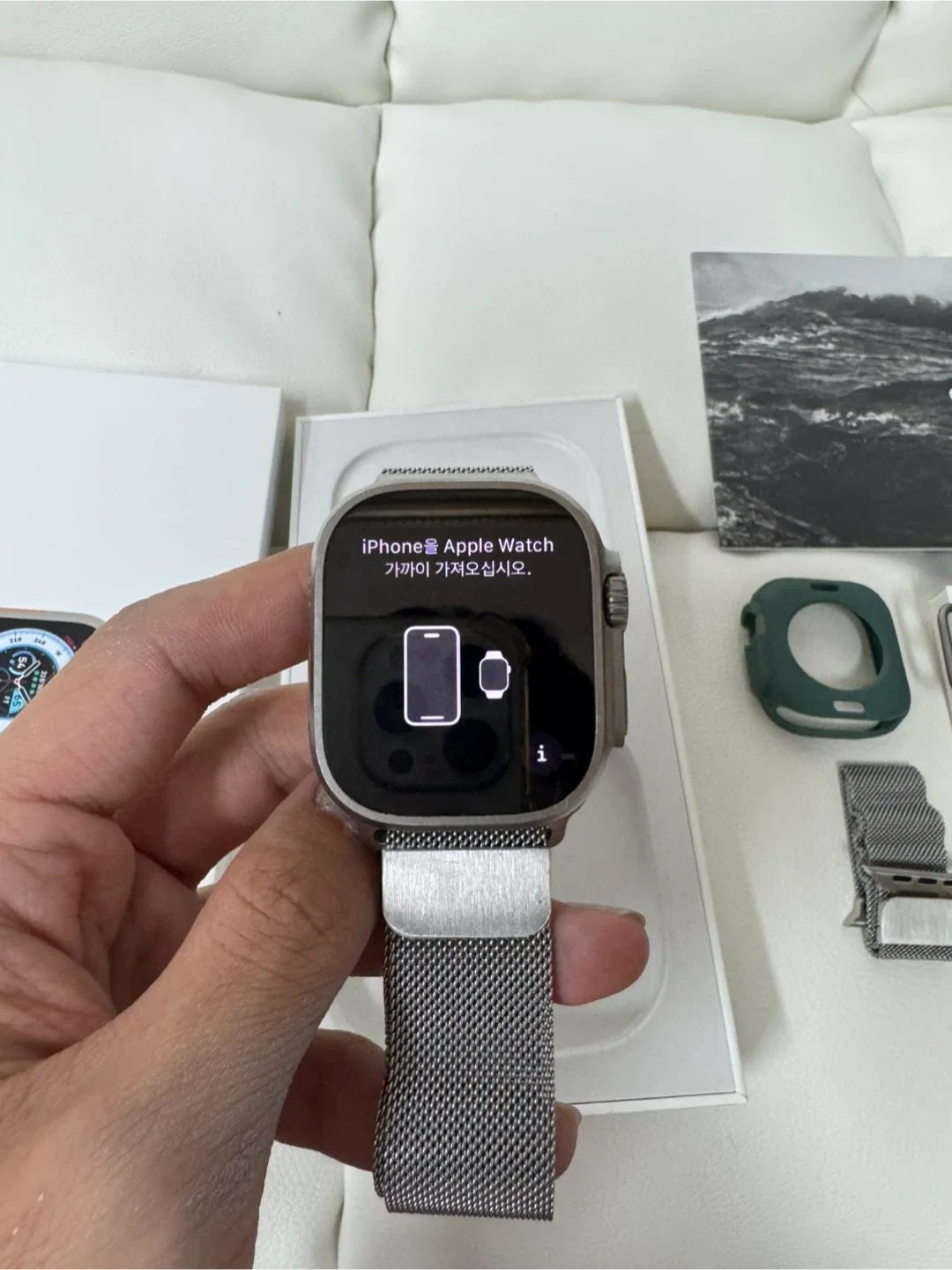 애플워치 울트라 셀룰러 풀박스 중고