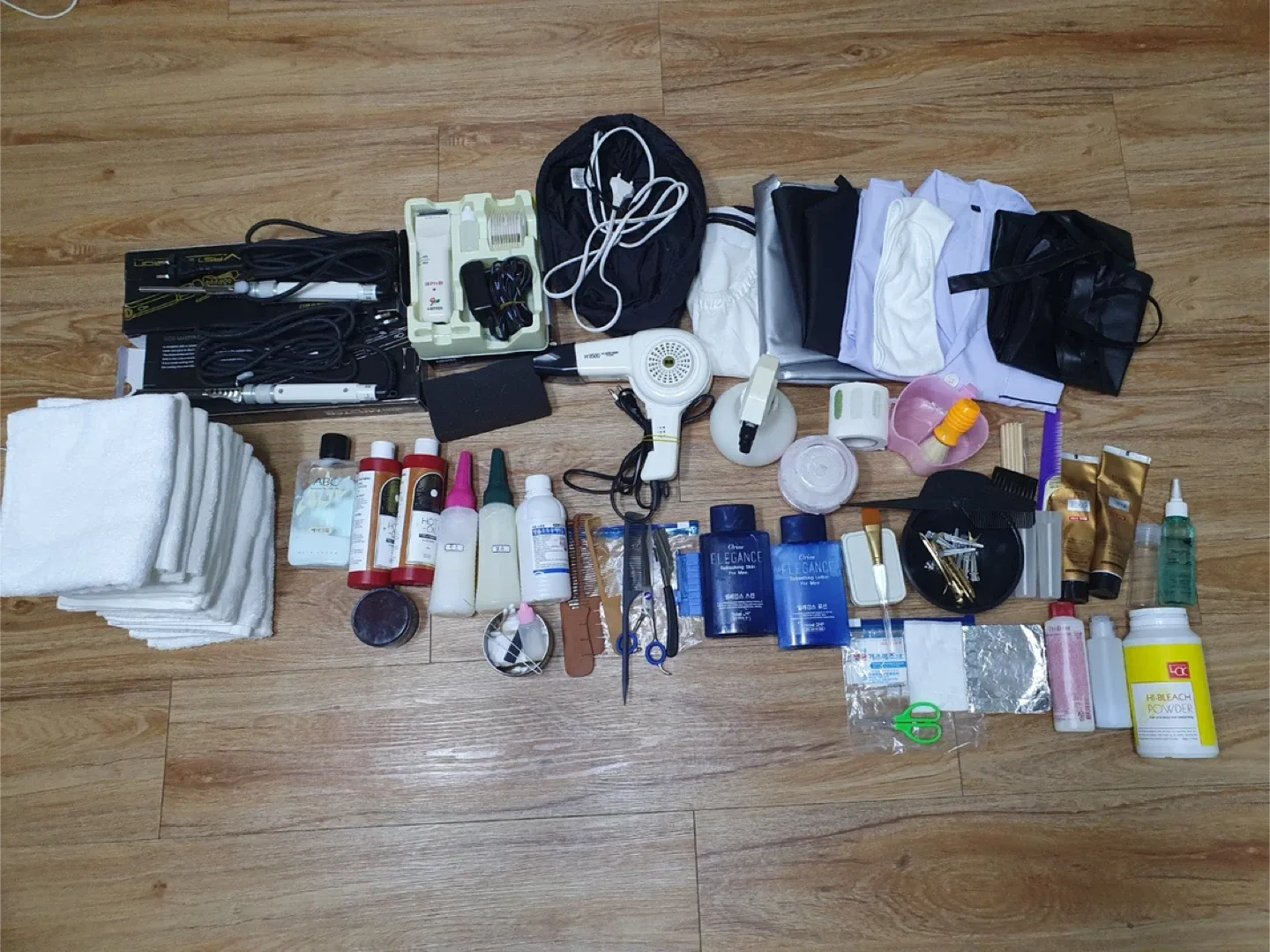 “급처” “중고” 이용사 실기(시험용) 풀세트 팔아요!