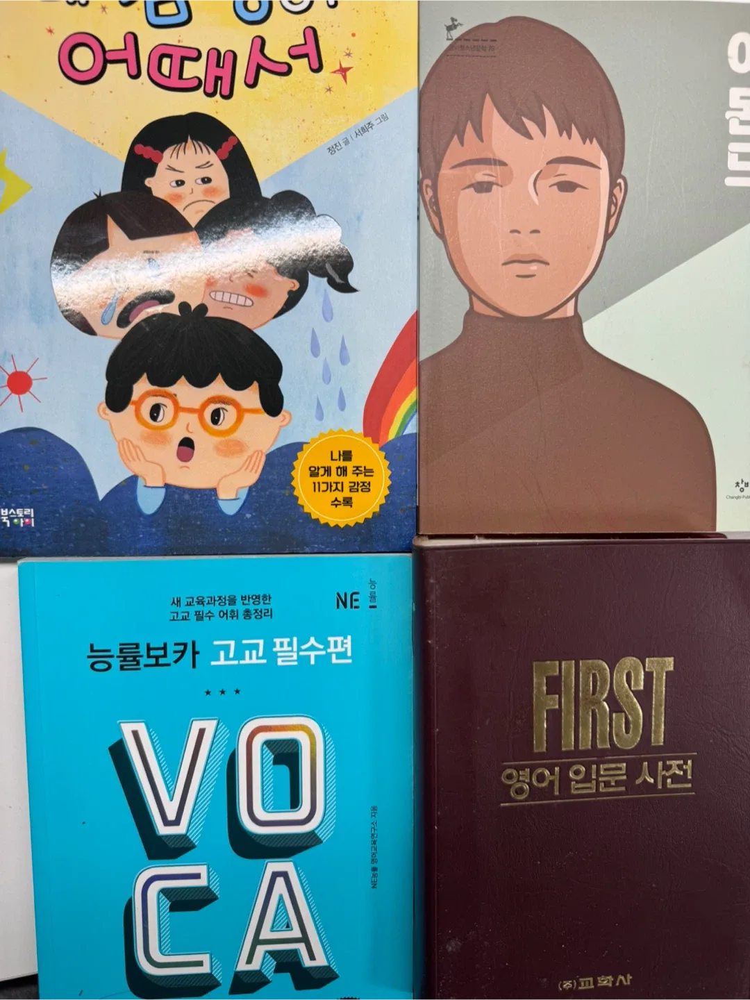 중고 책 모음 (소설, 영어 사전, 참고서)