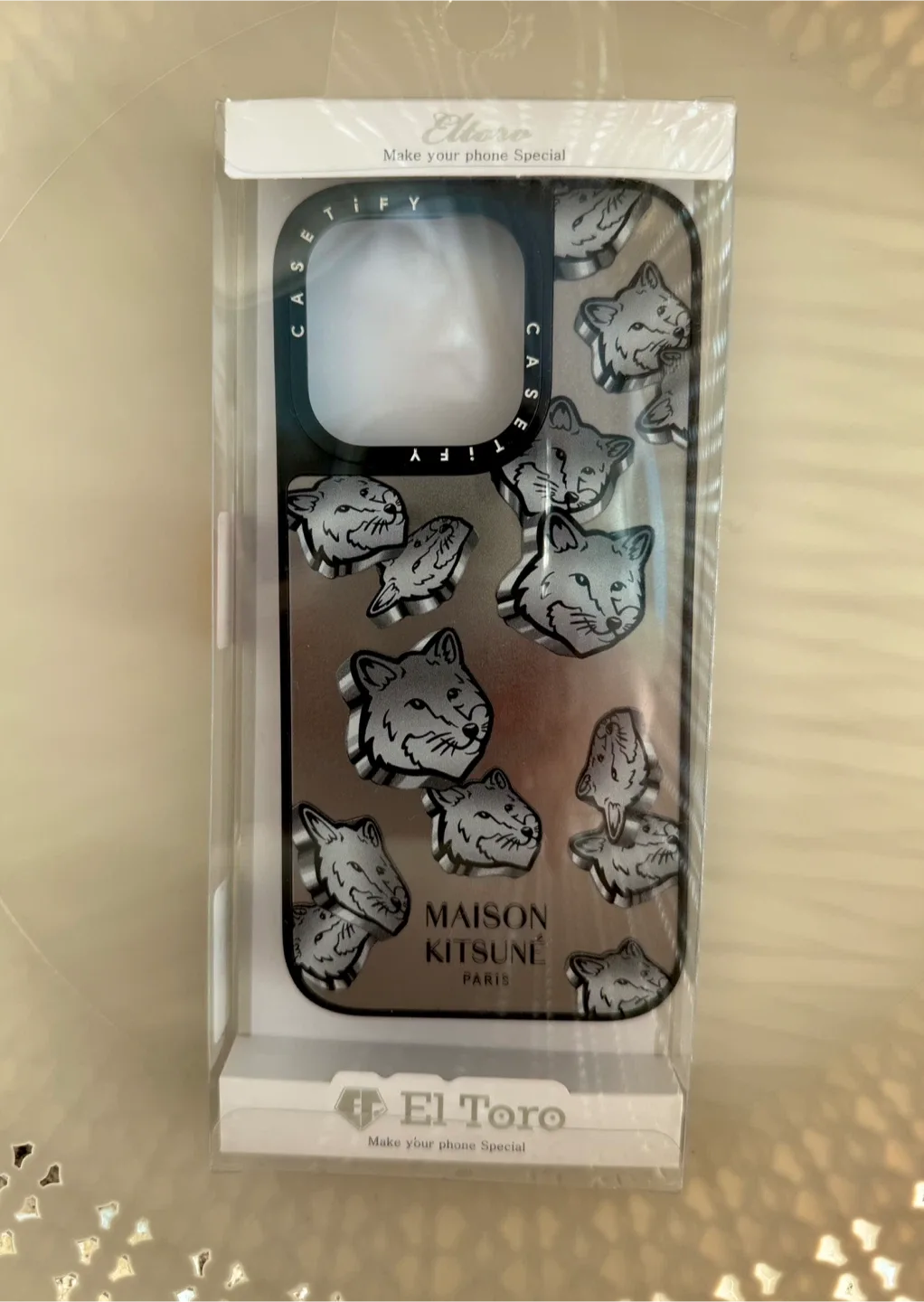 [CASETiFY] 메종키츠네 : iPhone 15 Pro(중고 케이스)