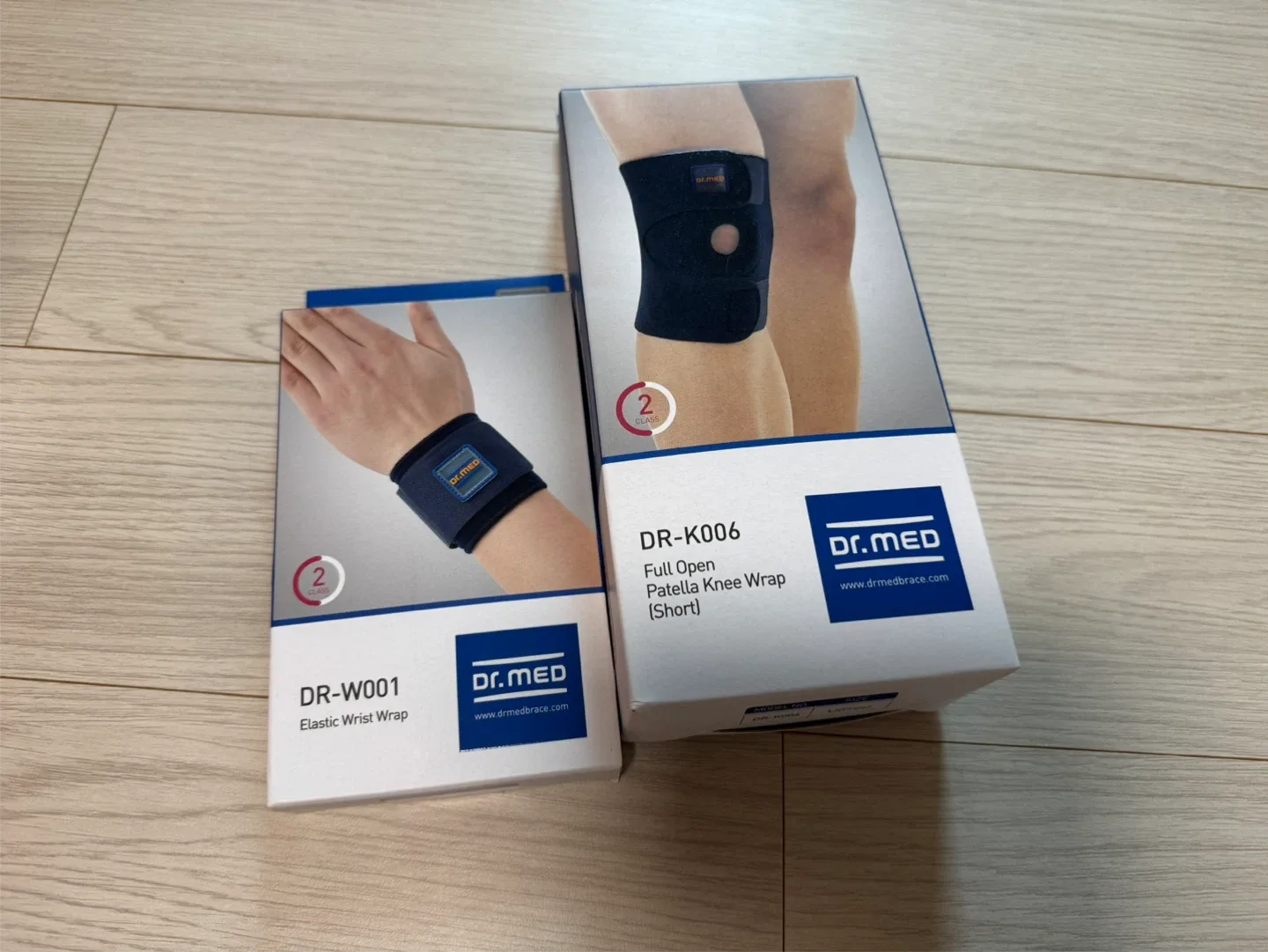 닥터매드 손목보호대, 무릎보호대