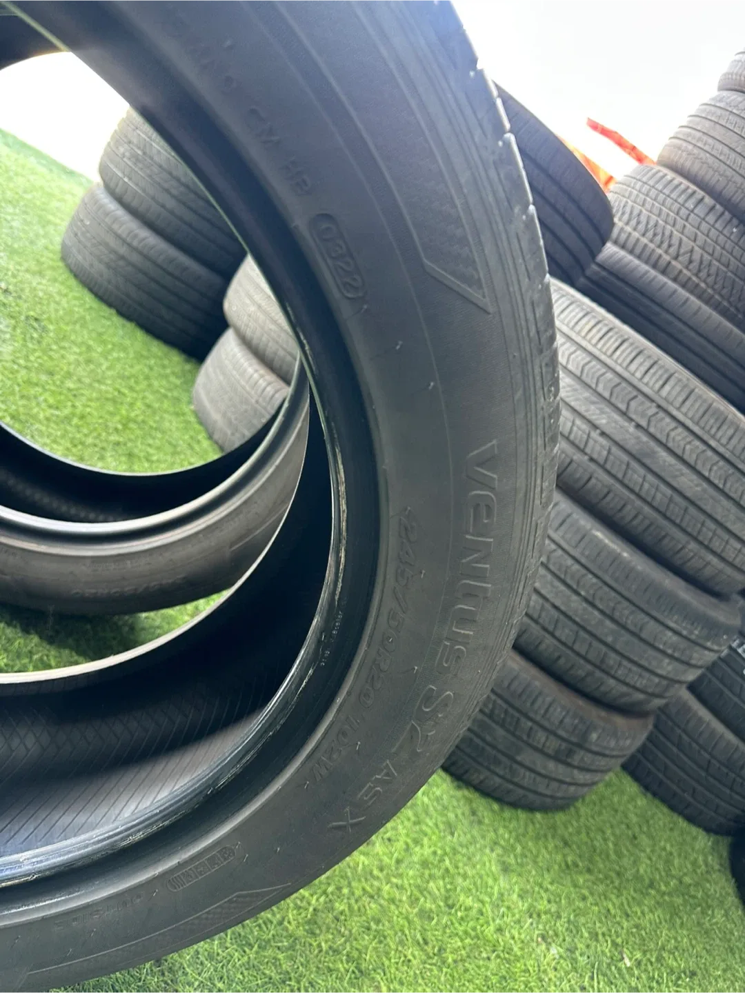 2455020벤투스 s2 as x 중고타이어 2본