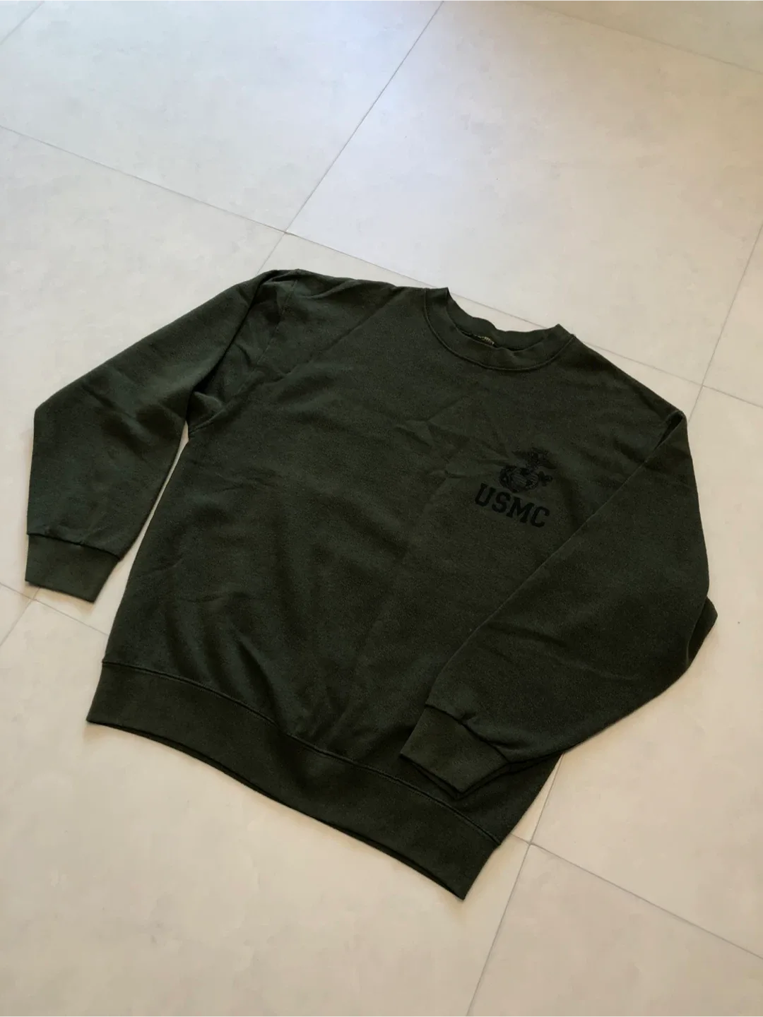 미해군 USMC 맨투맨 티셔츠