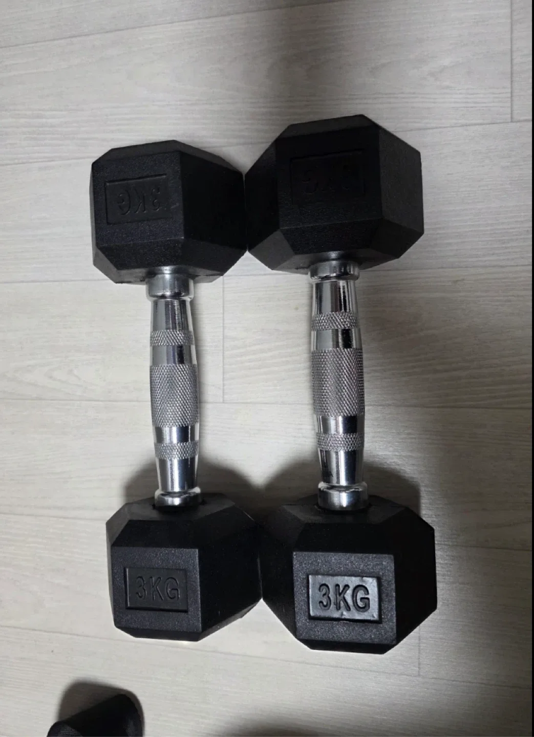 중고 아령 2개