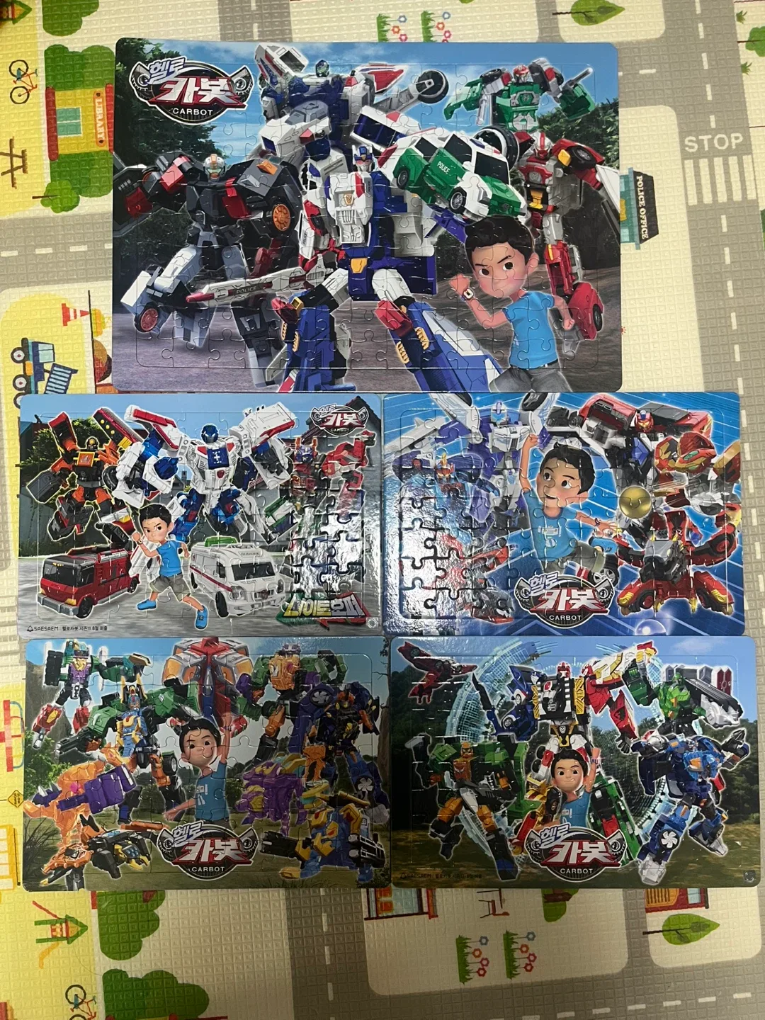 헬로카봇 다이소 퍼즐판매합니다