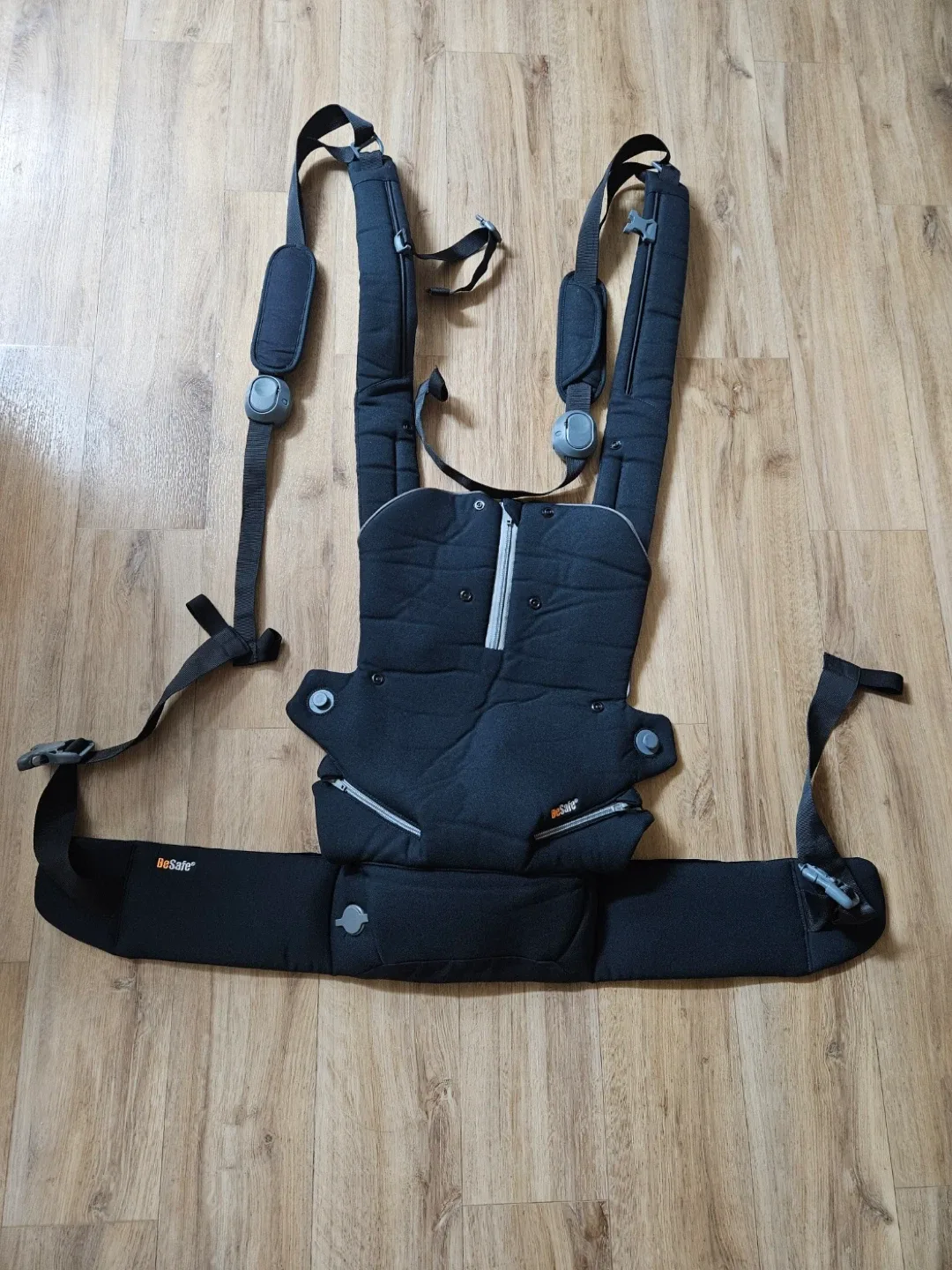 비세이프 헤이븐 아기띠 라이트 블랙