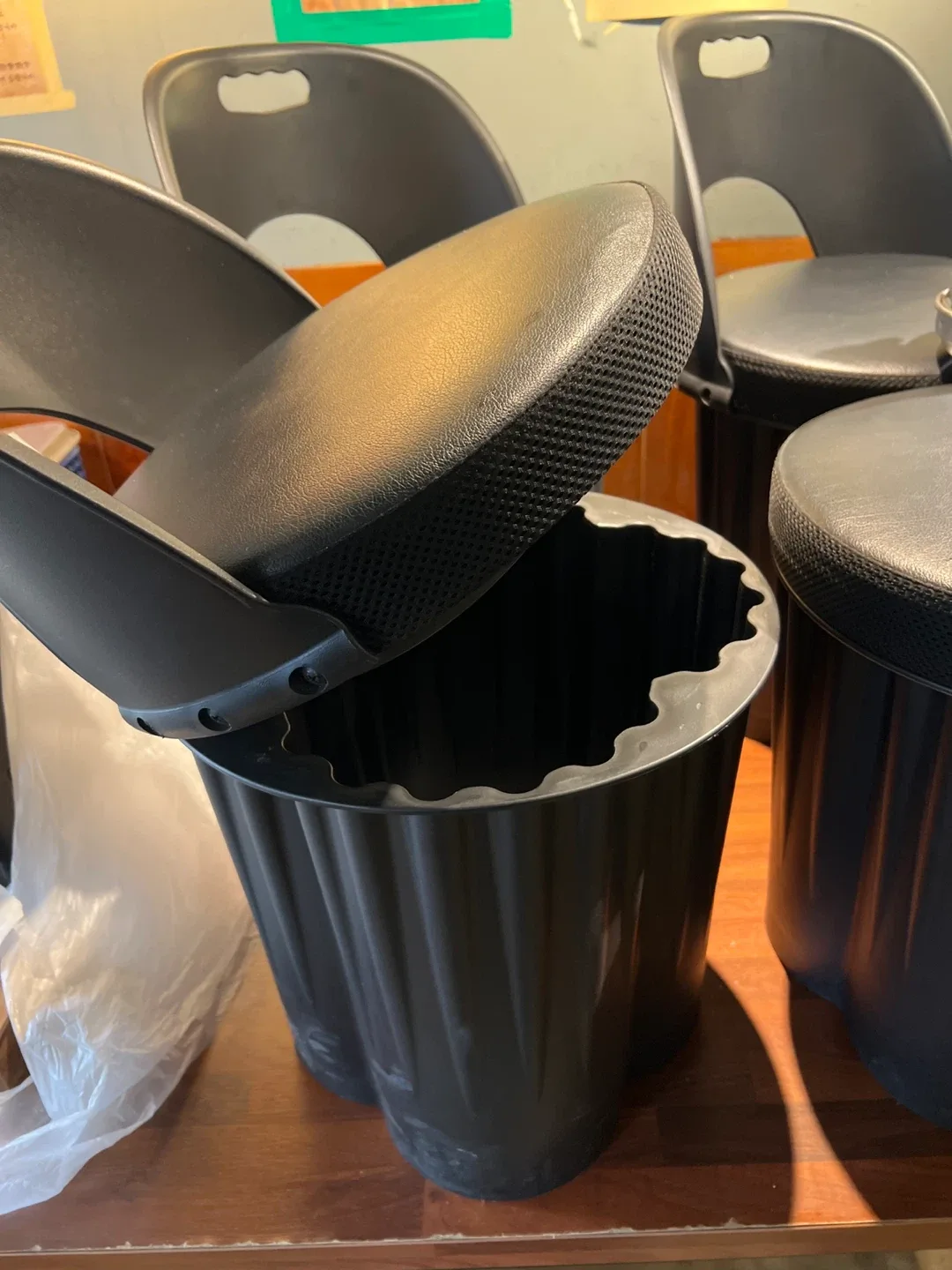 식당 원형 등받이 수납의자 팝니다 중고