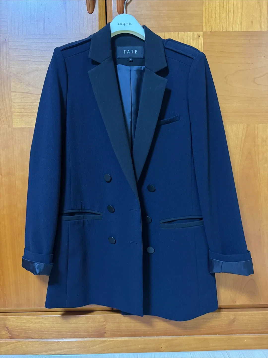 TATE 네이비 자켓 . 85사이즈