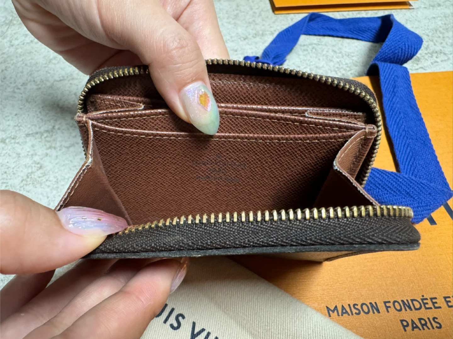 루이비통 지퍼코인 지갑